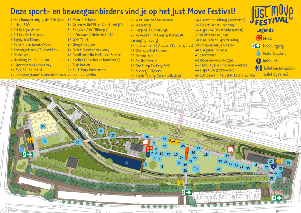 Plattegrond Just Move Festival 2026
